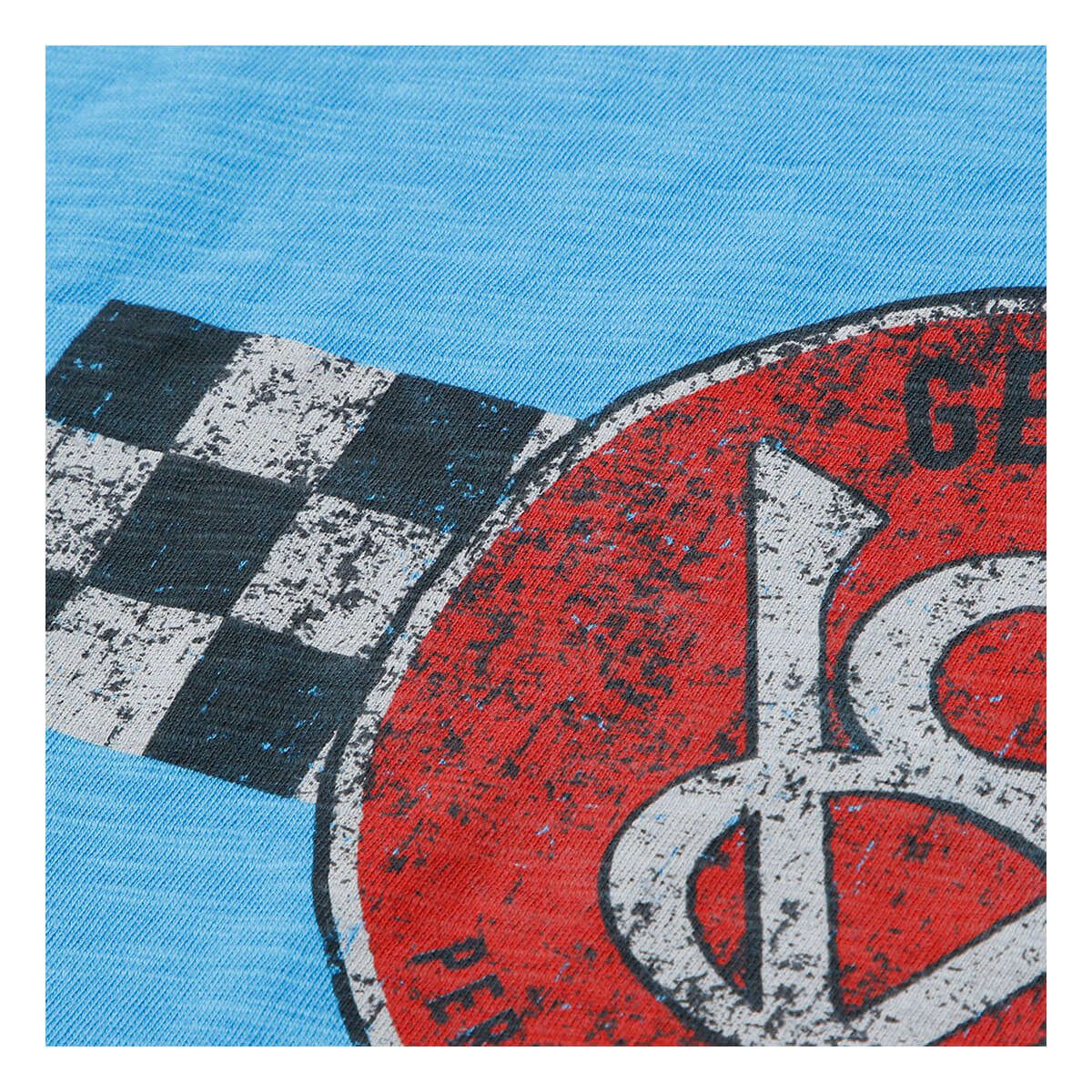 Warson Motors｜V8 Tシャツ｜ブルー