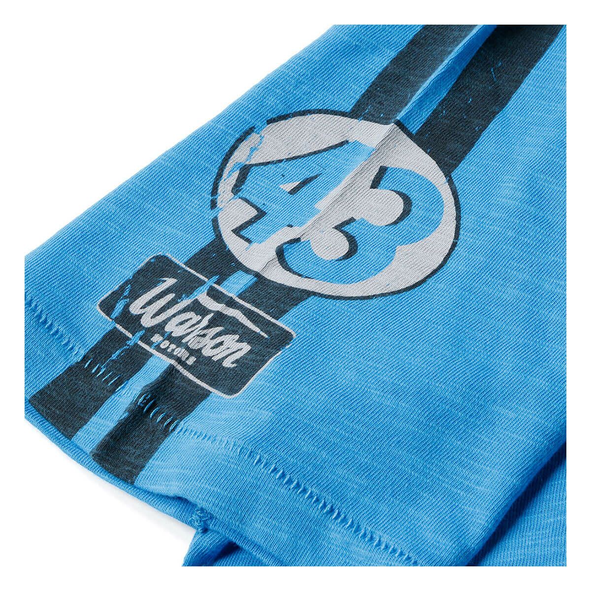 Warson Motors｜V8 Tシャツ｜ブルー