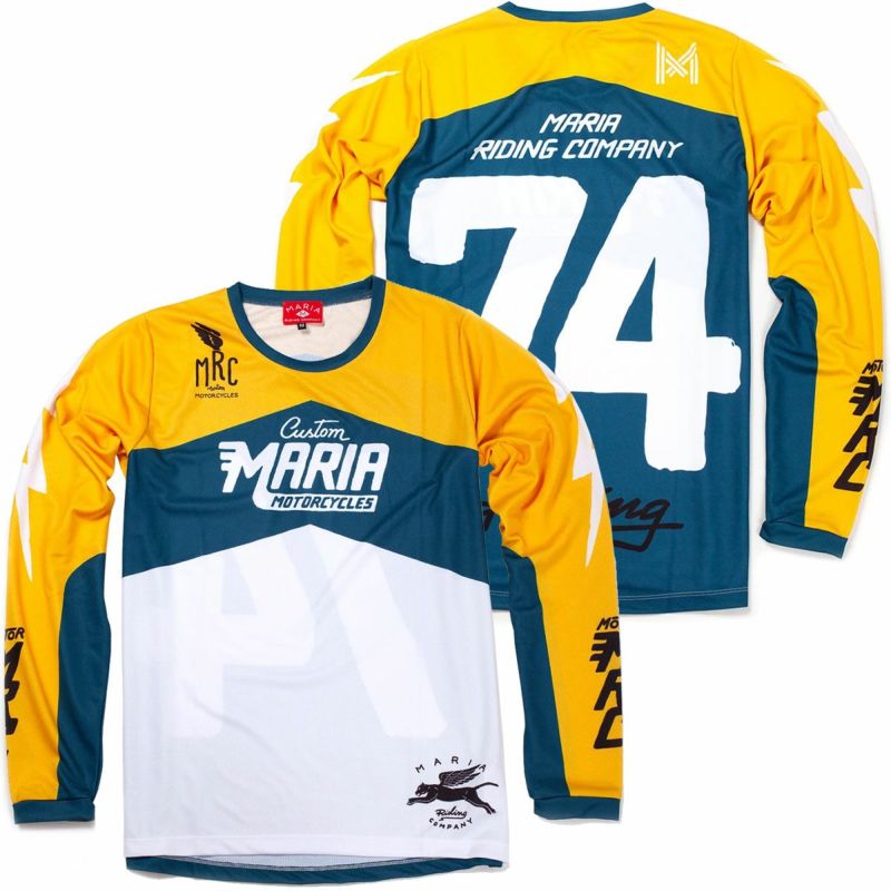 Maria Riding Company オフロード レーシング ジャージ サンボウ マリア オフロード レーシング ジャージ