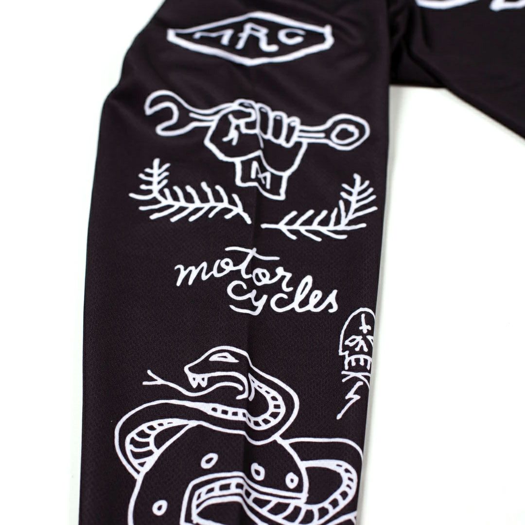 Maria Riding Company｜ワイルド キャット マリア オフロード レーシング ジャージ｜MXジャージ｜ブラック×ホワイト