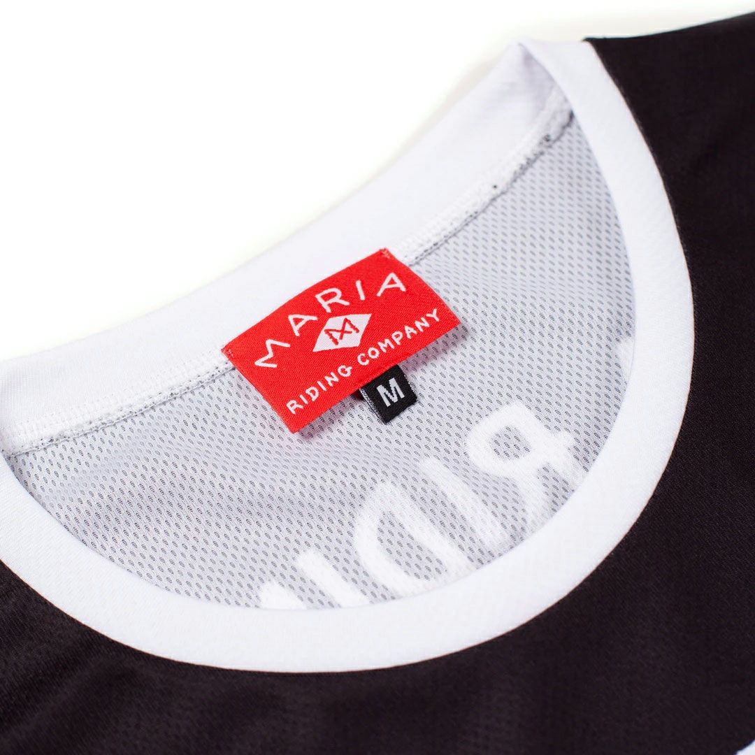 Maria Riding Company｜ワイルド キャット マリア オフロード レーシング ジャージ｜MXジャージ｜ブラック×ホワイト