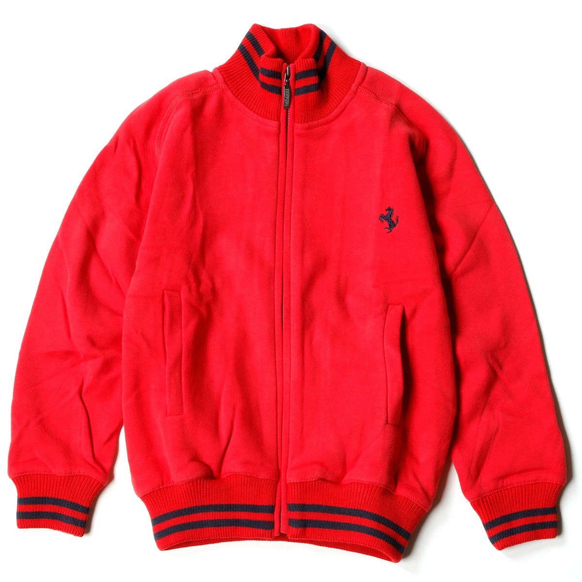 Ferrari｜フェラーリ フルジップ クラシック キッズ｜アウター｜レッド