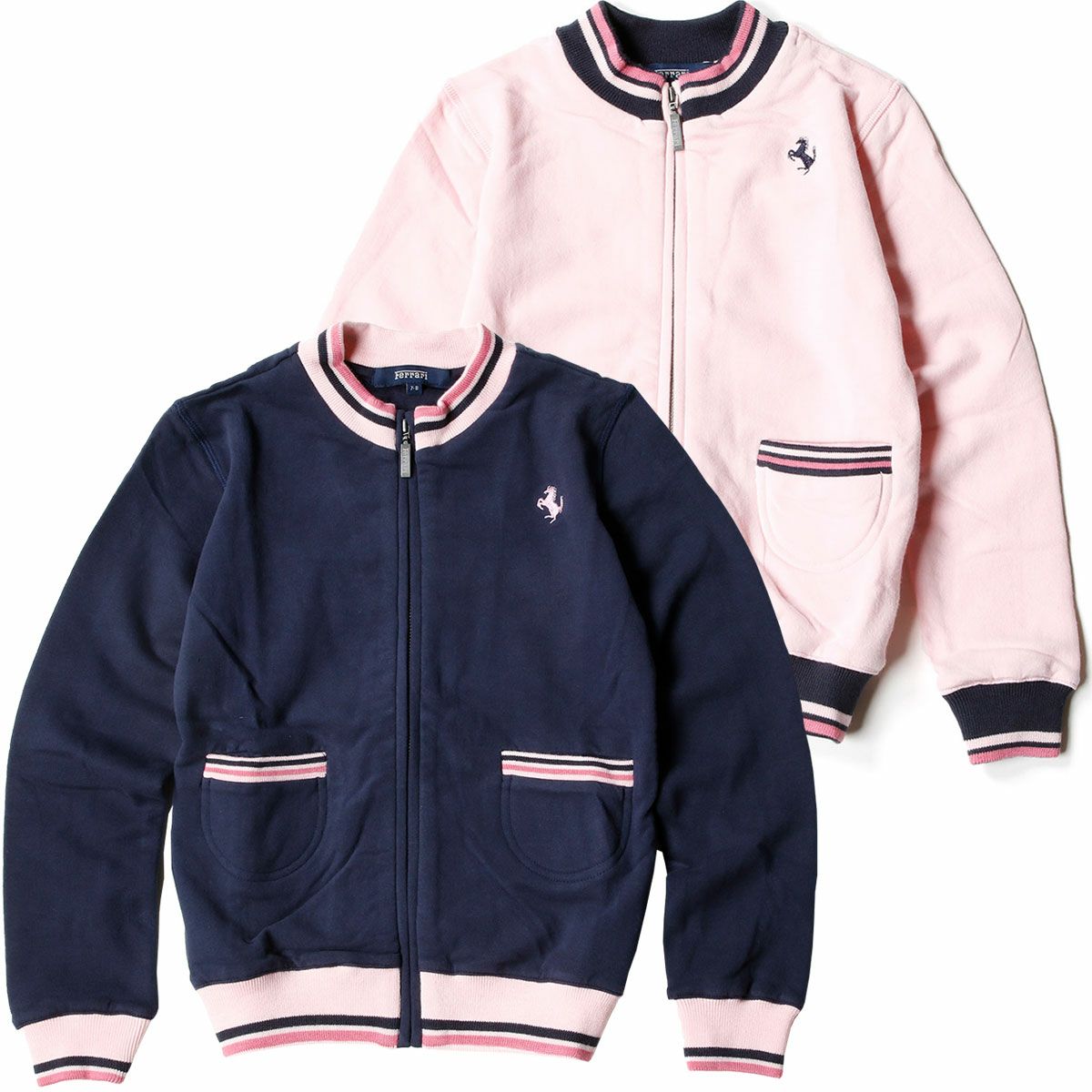 Ferrari｜フェラーリ フルジップ フリース キッズ｜スウェット