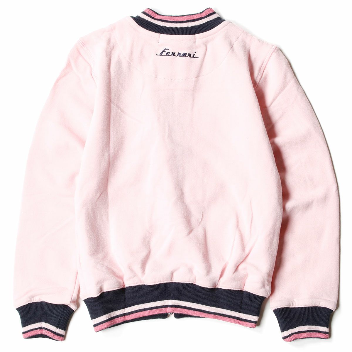 Ferrari｜フェラーリ フルジップ フリース キッズ｜スウェット｜ピンク