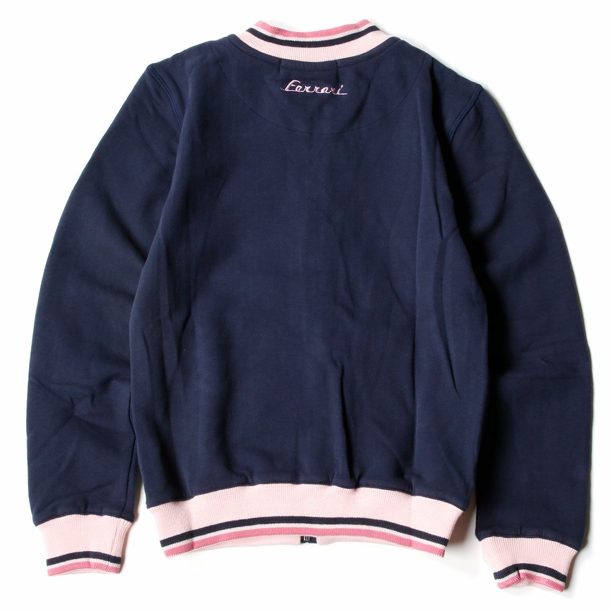 Ferrari｜フェラーリ フルジップ フリース キッズ｜スウェット｜ネイビー