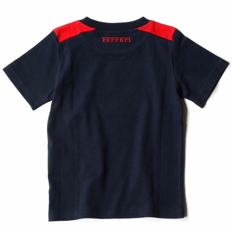 Ferrari｜フェラーリ P.H.C キッズ Tシャツ｜ネイビー