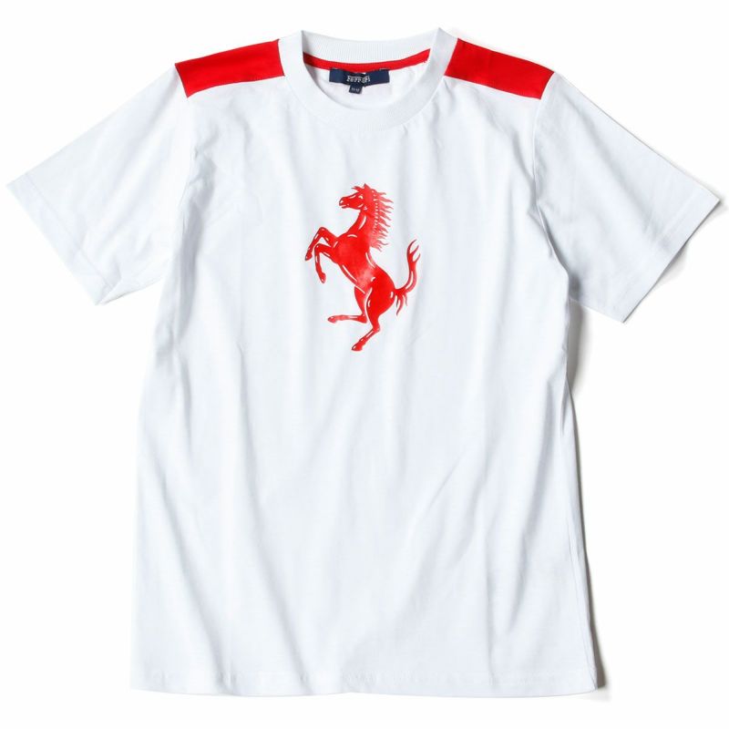 Ferrari｜フェラーリ P.H.C キッズ Tシャツ｜ホワイト