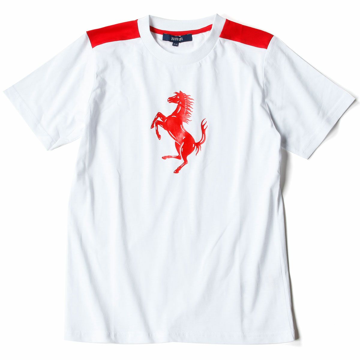 Ferrari｜フェラーリ P.H.C キッズ Tシャツ｜ホワイト