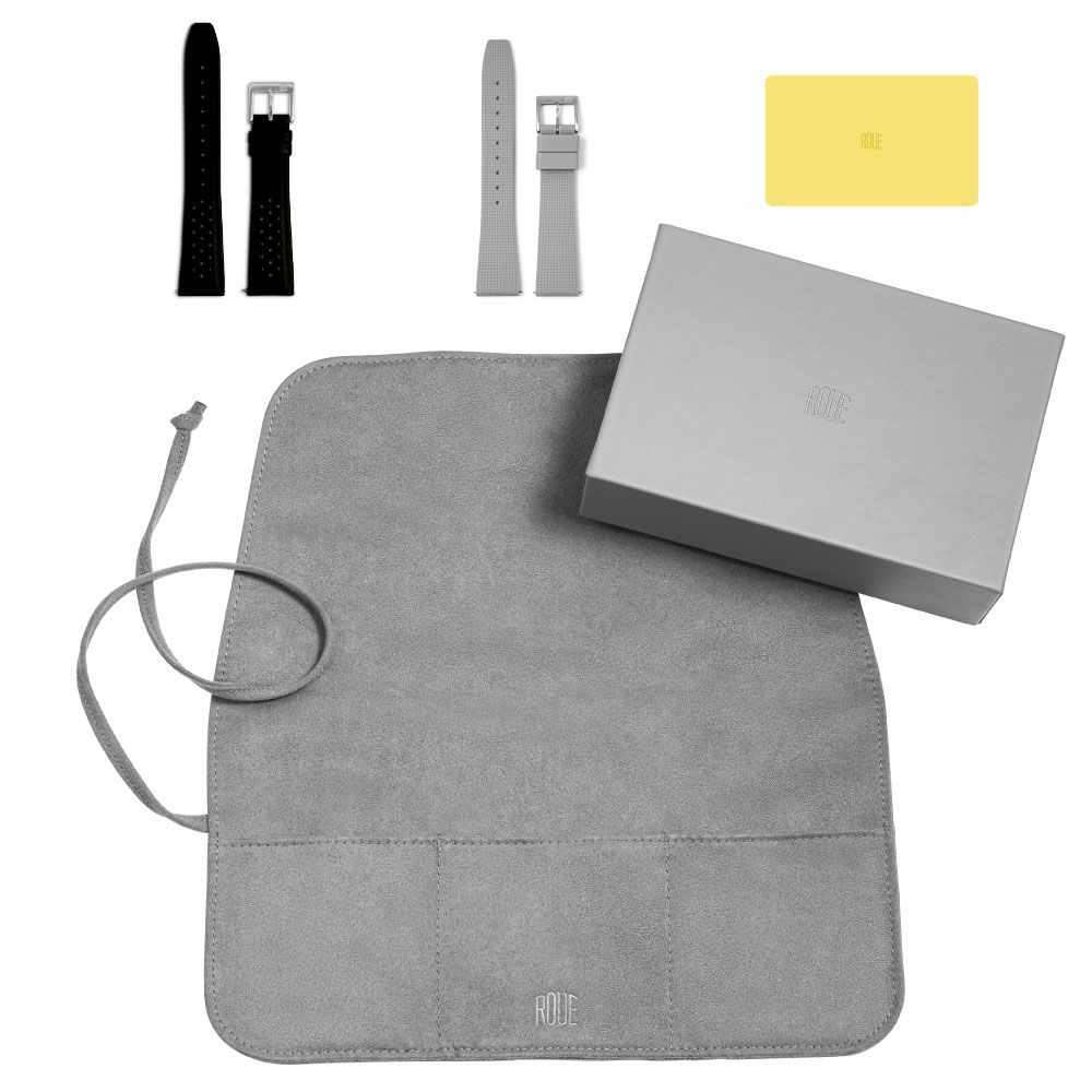 ROUE｜TPS FOUR｜時計｜ブラック×シルバー