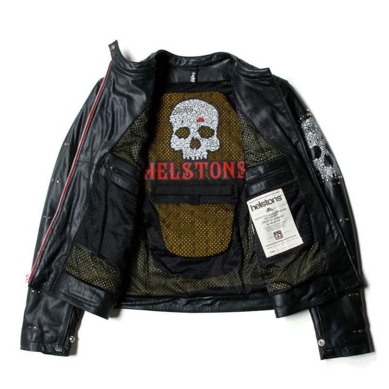 helstons｜レディース シェール ソフト レザージャケット｜ブラック