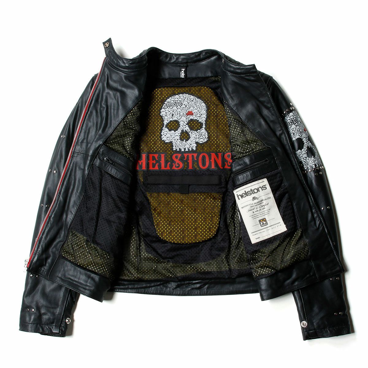 helstons｜レディース シェール ソフト レザージャケット｜ブラック