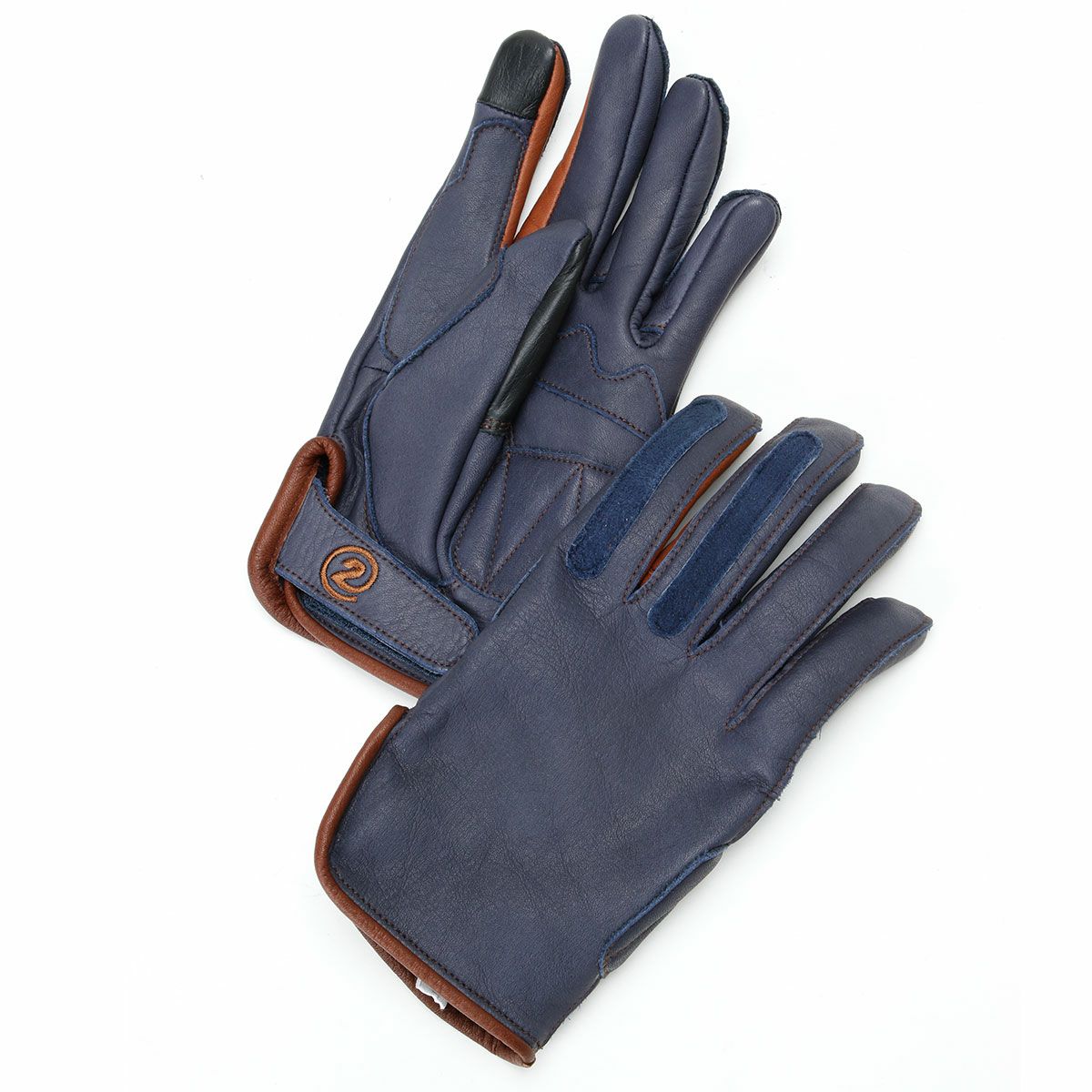 SHINICHIRO ARAKAWA｜グローブ 2｜3シーズン｜ネイビー×ブラウン