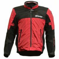 56design｜GP ジャケット 3｜ファブリック｜ブラック×レッド