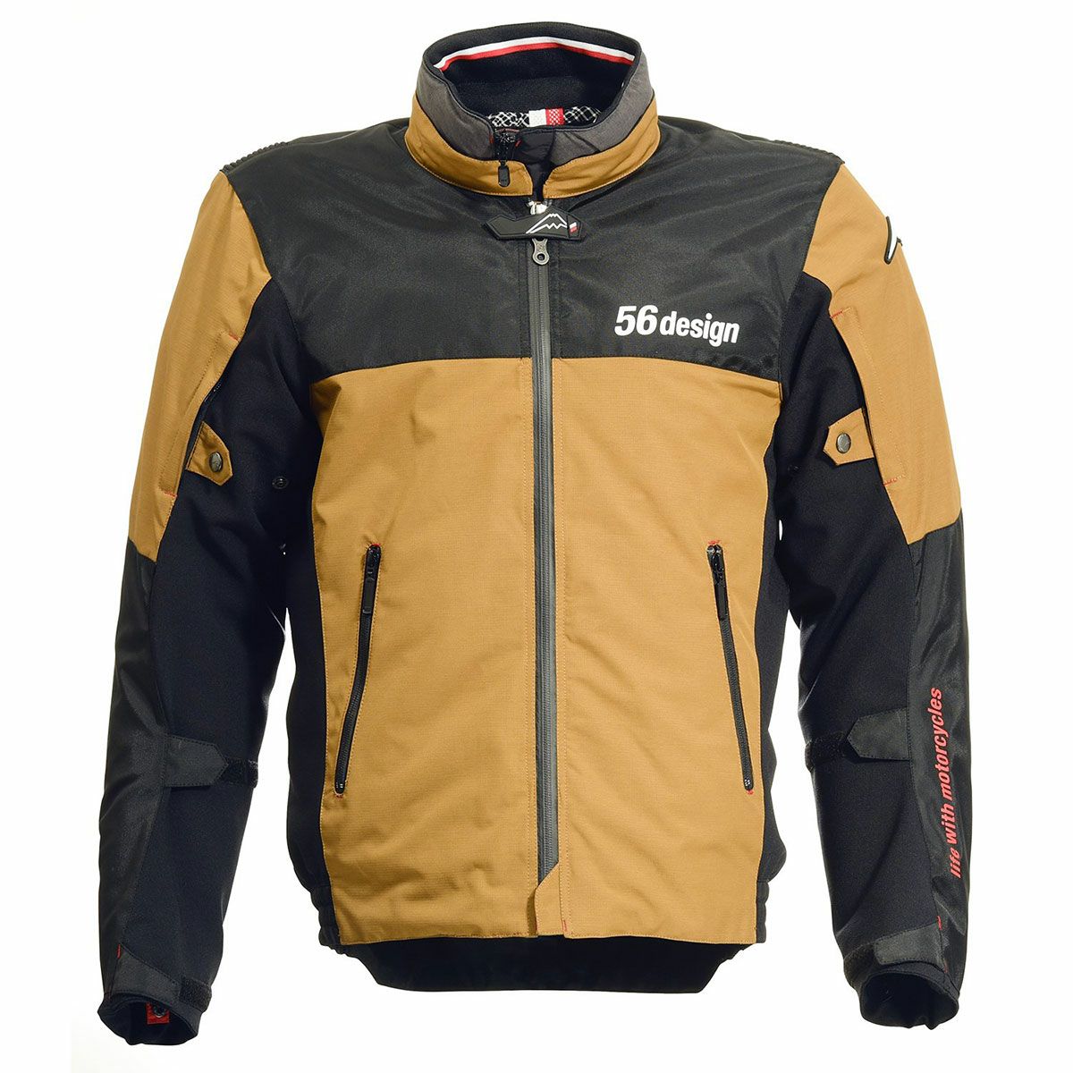 56design｜GP ジャケット 3｜ファブリック｜ブラック×キャメル