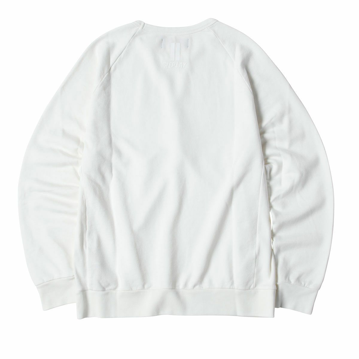 Replay｜ロゴ スウェットシャツ｜スウェット｜ホワイト