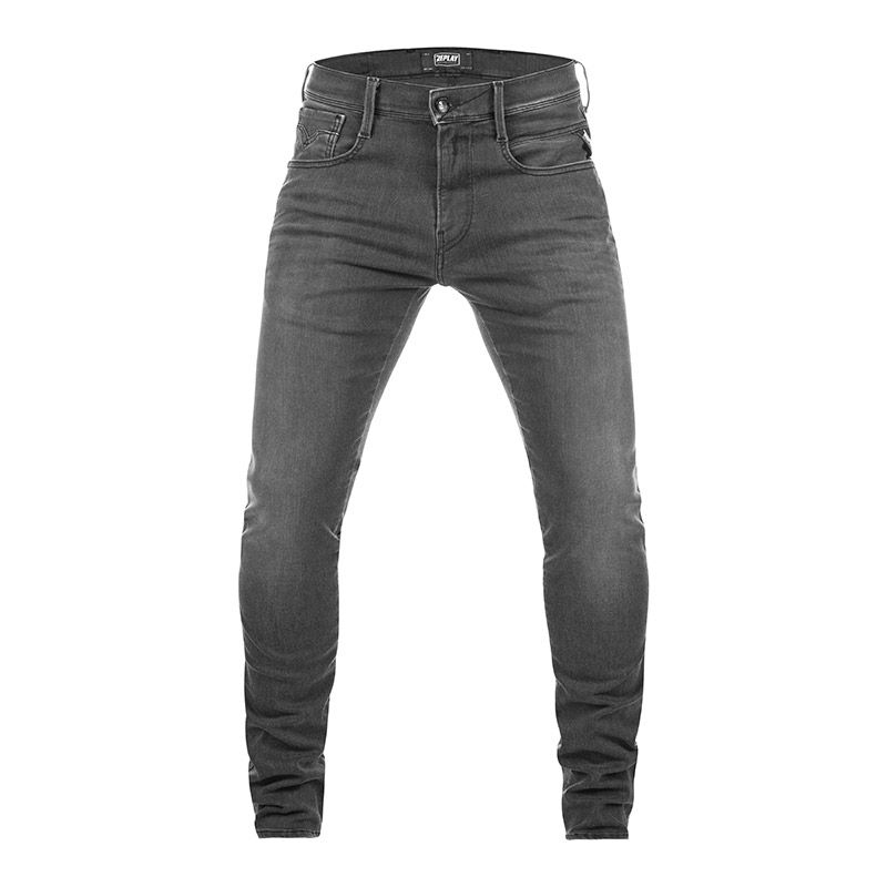 Replay｜チェイン ジーンズ｜デニム｜グレー