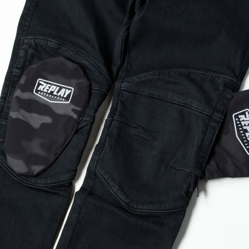 Replay｜ブレーキ ジーンズ｜デニム｜ブラック