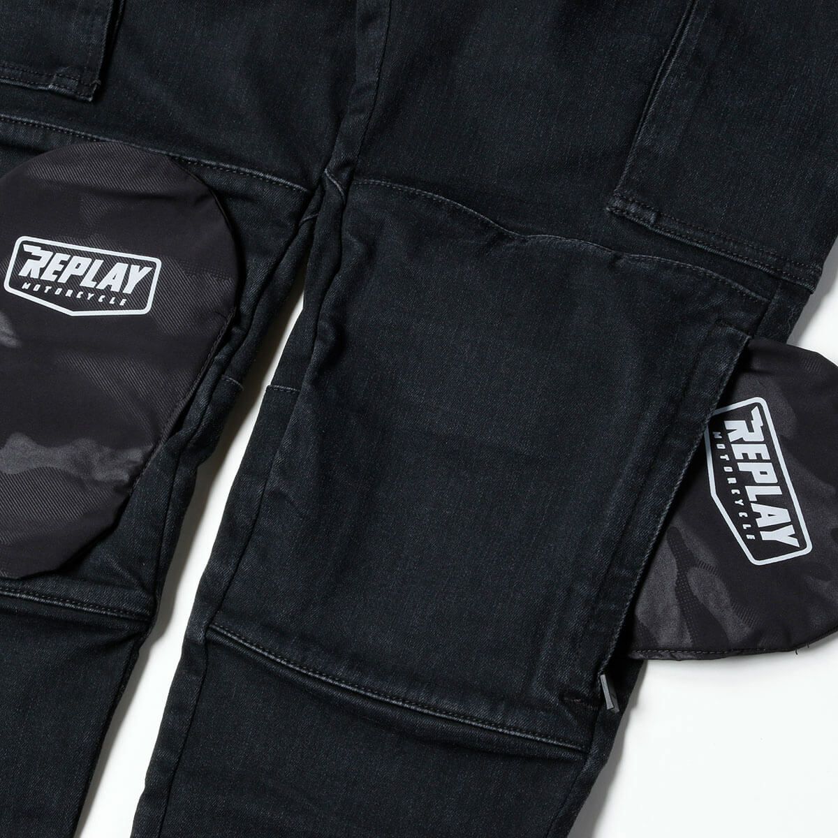 Replay｜シフト ジーンズ｜デニム｜ブラック