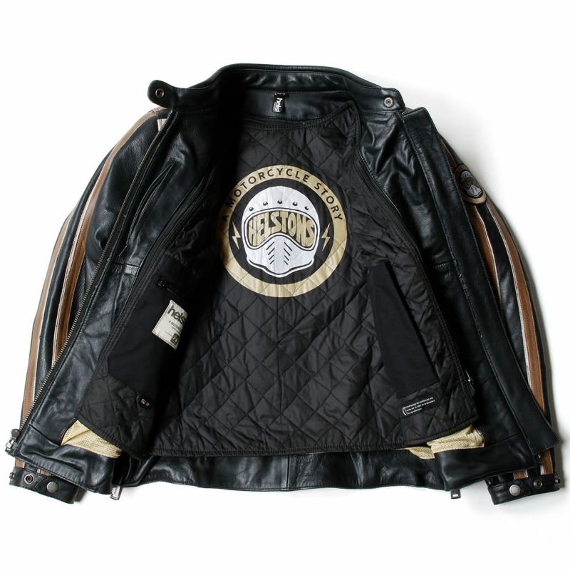 helstons｜ジェイド レザージャケット レディ｜ブラック