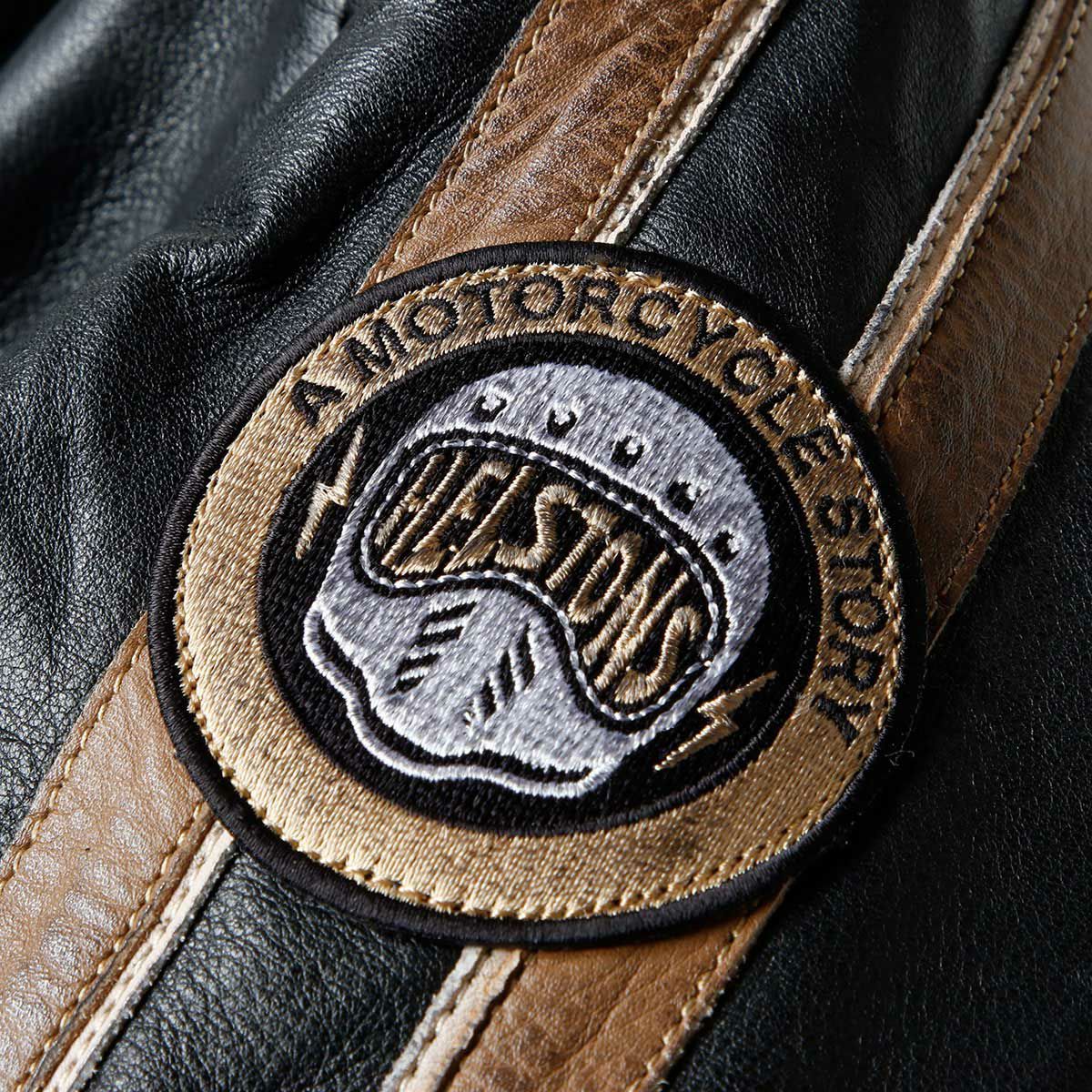 helstons｜ジェイド レザージャケット レディ｜ブラック