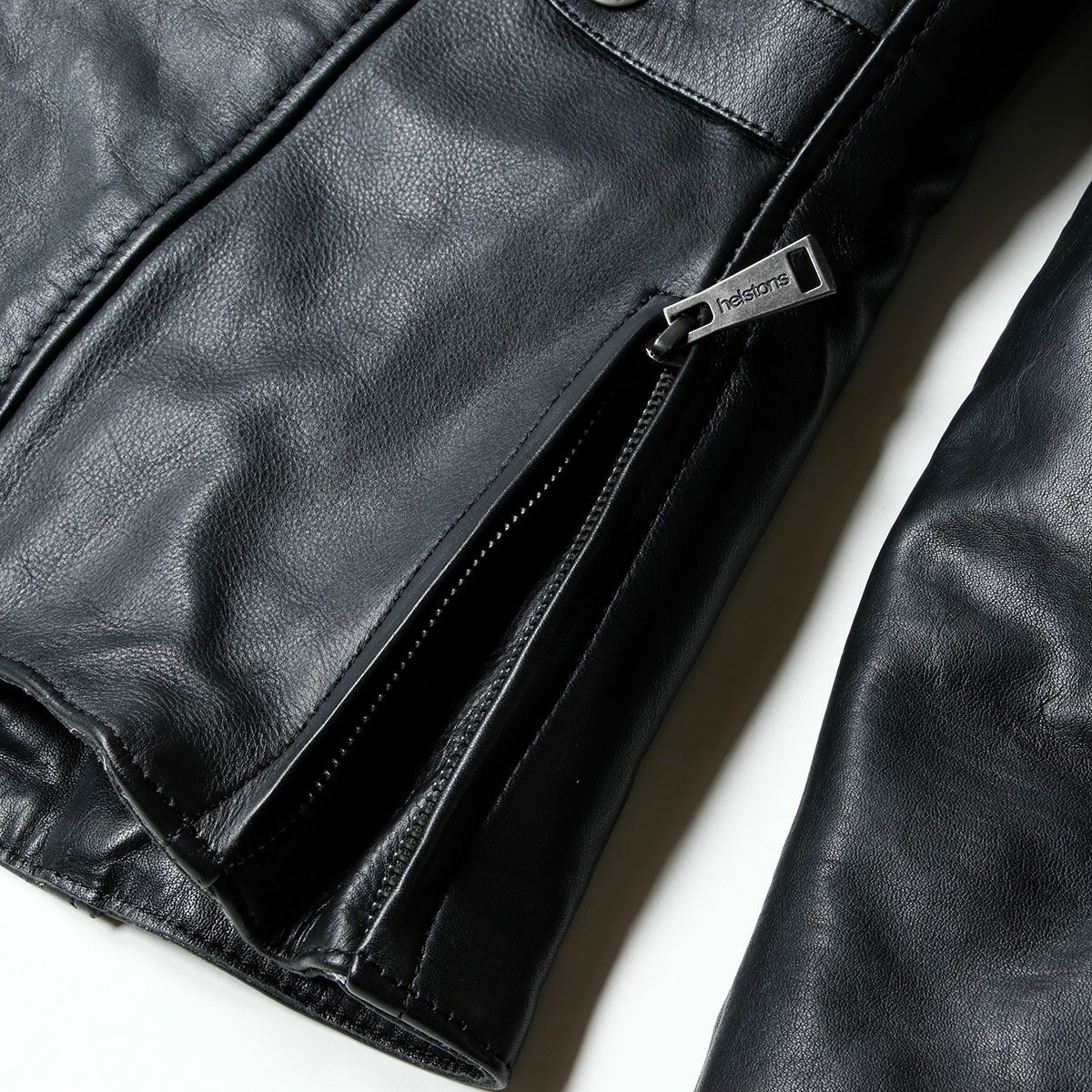 helstons｜ジェイド レザージャケット レディ｜ブラック