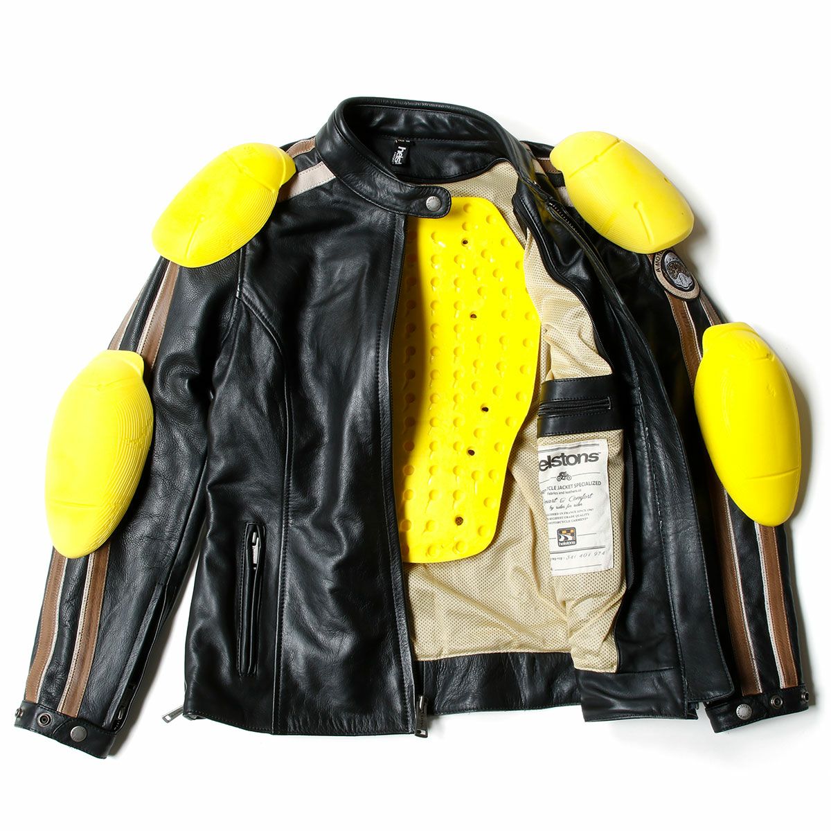 helstons｜ジェイド レザージャケット レディ｜ブラック