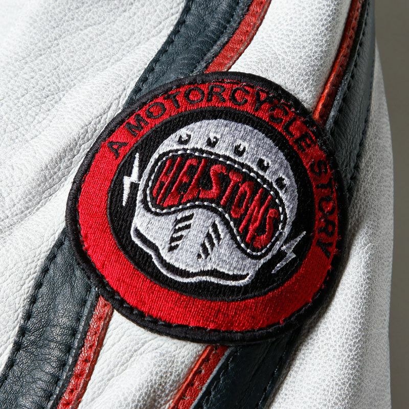 helstons｜ジェイド レザージャケット レディ｜ホワイト