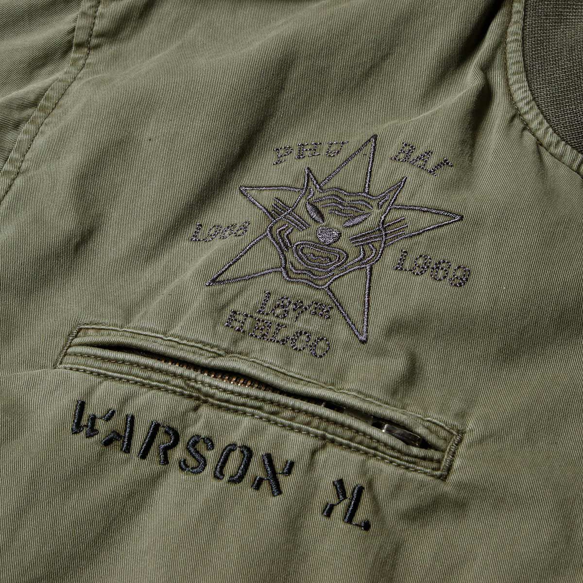 Warson Motors｜フライング デス パイロット ジャケット｜アウター｜カーキ