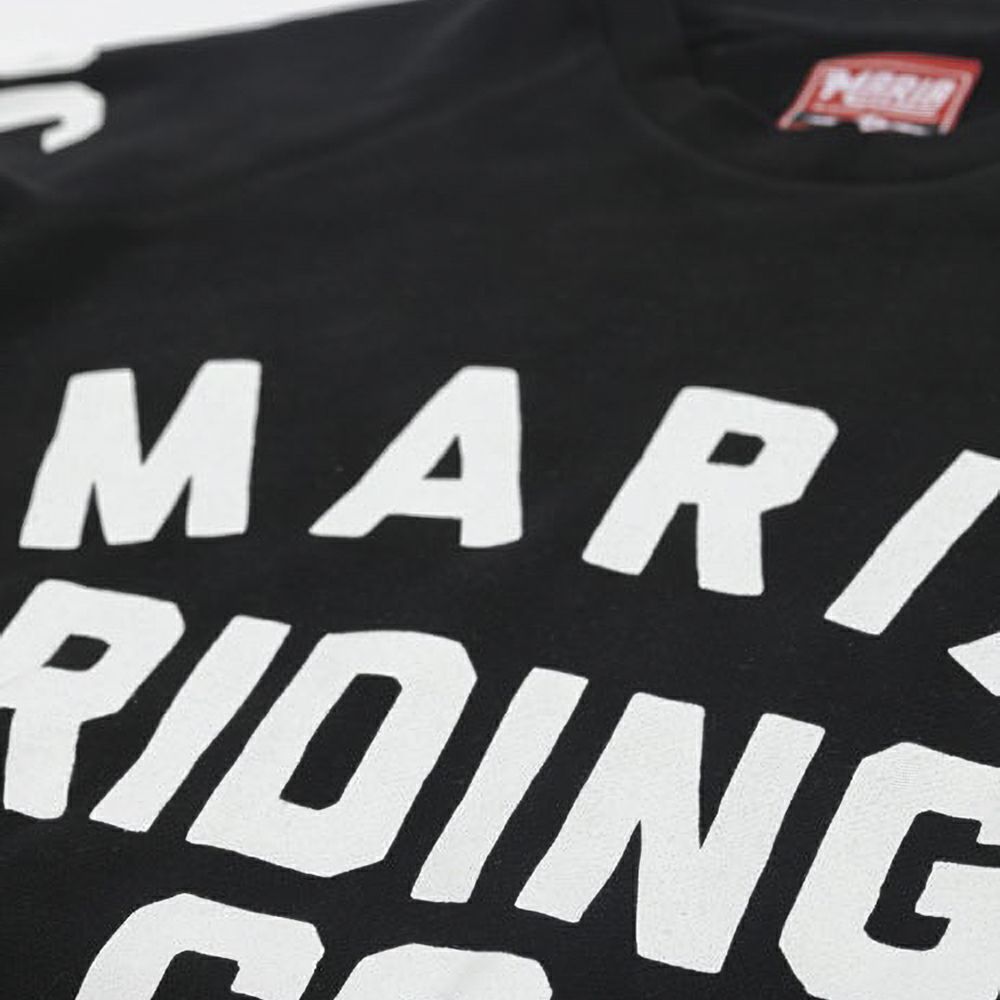 Maria Riding Company｜スペーズ ウィンター スウェットシャツ ブラック｜スウェット｜ブラック