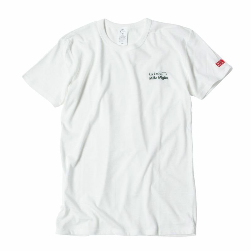 Mille Miglia｜LFMM オリジナル 刺繍 Tシャツ2021｜オフホワイト