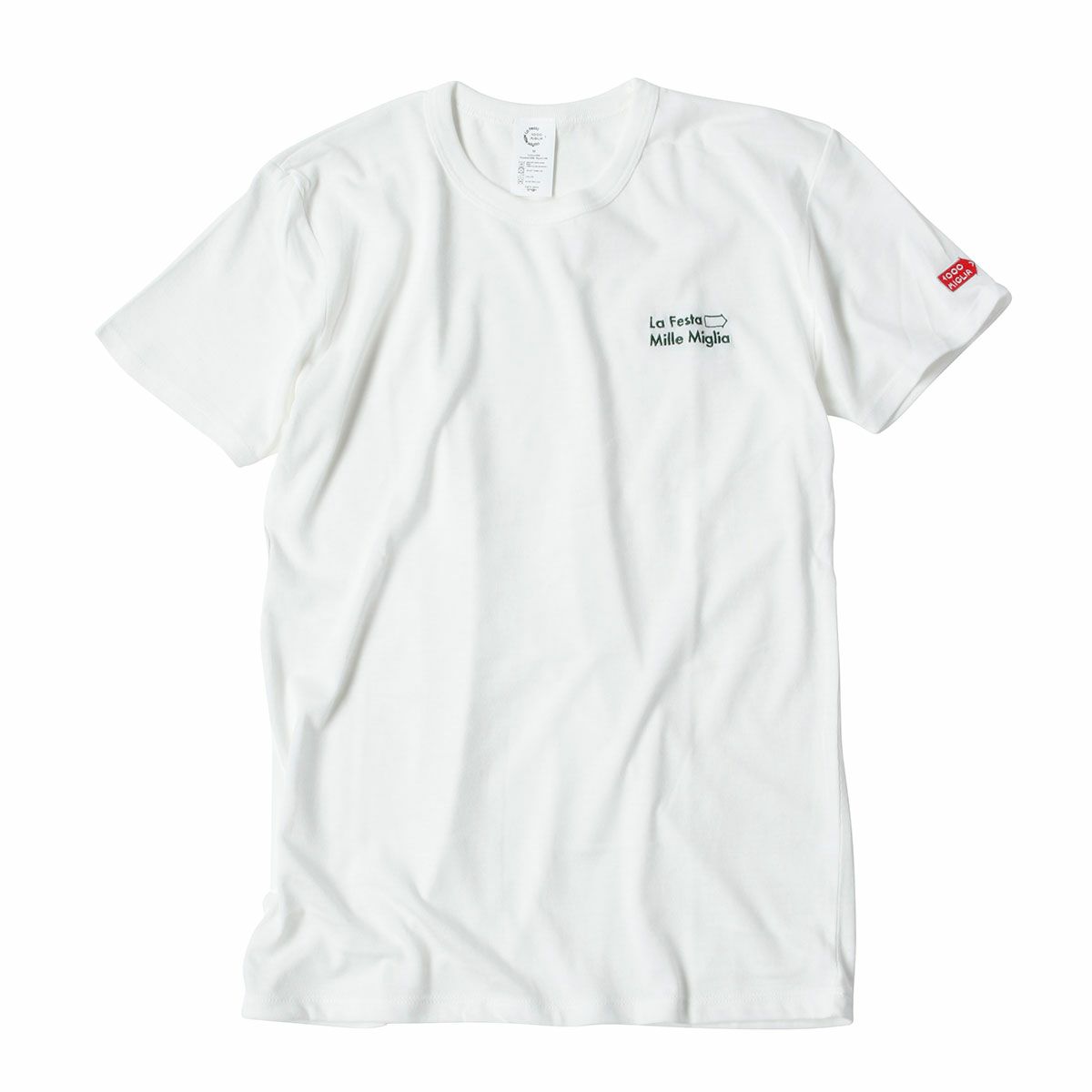 Mille Miglia｜LFMM オリジナル 刺繍 Tシャツ2021｜オフホワイト