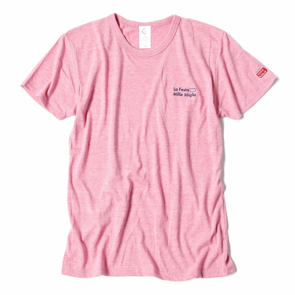 Mille Miglia｜LFMM オリジナル 刺繍 Tシャツ2021｜ヘザーピンク