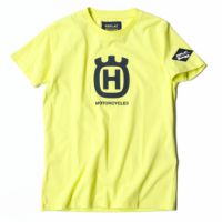 Replay｜オーガニック コットン Tシャツ｜ネオンイエロー