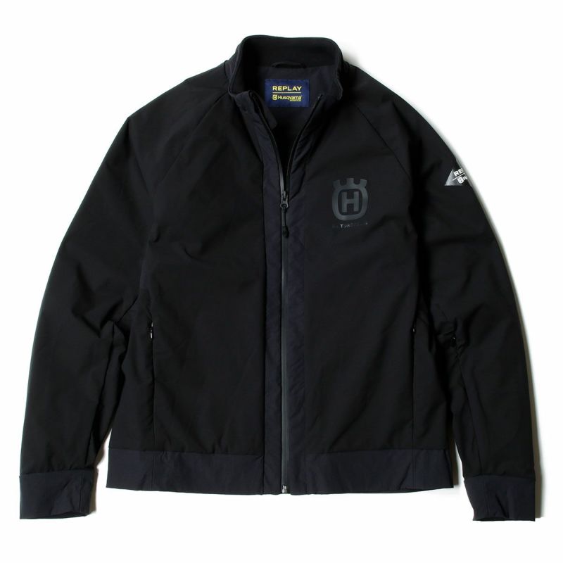 Replay｜フル ジッパー ナイロン ジャケット｜ファブリック