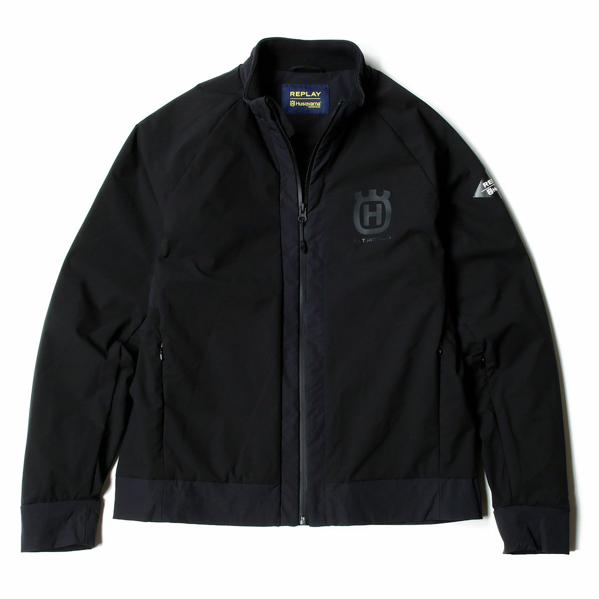 Replay｜フル ジッパー ナイロン ジャケット｜ファブリック