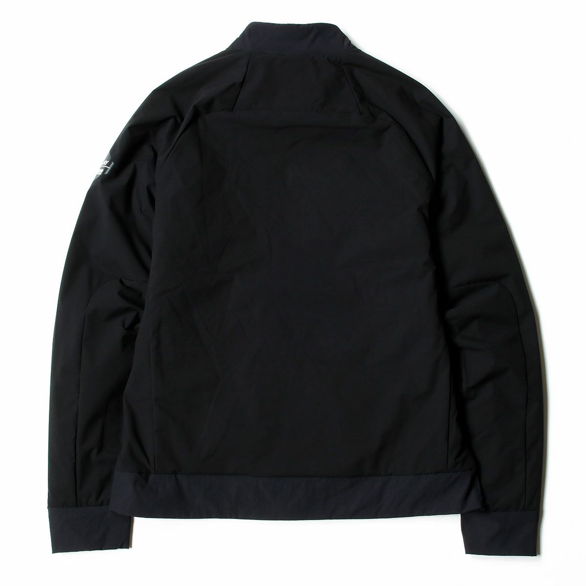 Replay｜フル ジッパー ナイロン ジャケット｜ファブリック｜ブラック