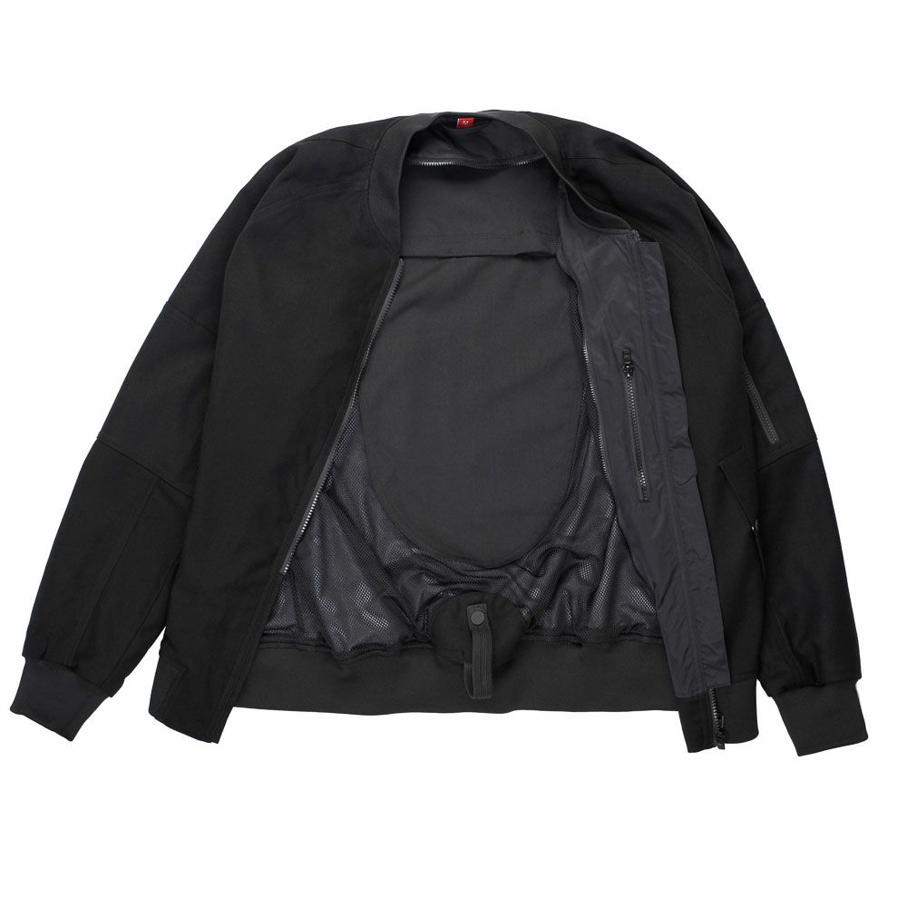 PANDO MOTO｜ボンバー コア 02｜ファブリック｜ブラック