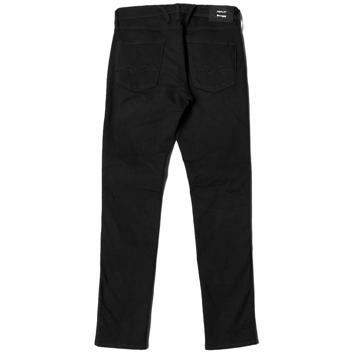 Replay｜CHAIN スリムフィットジーンズ REPLAY FOR HUSQVARNA｜デニム｜ブラック