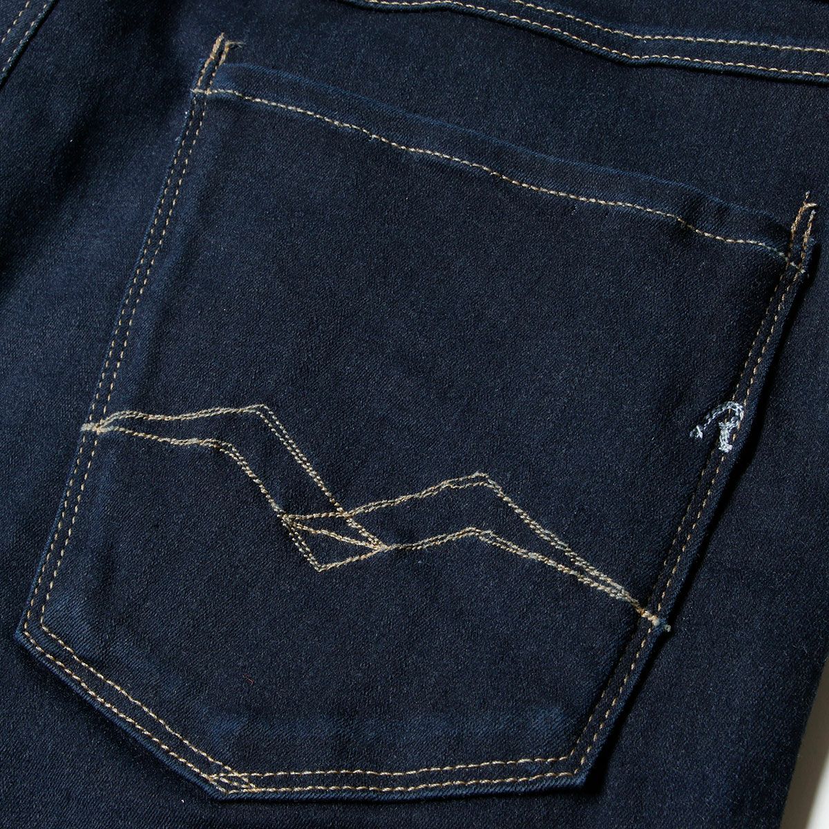 Replay｜CHAIN スリムフィットジーンズ REPLAY FOR HUSQVARNA｜デニム｜ダークブルー