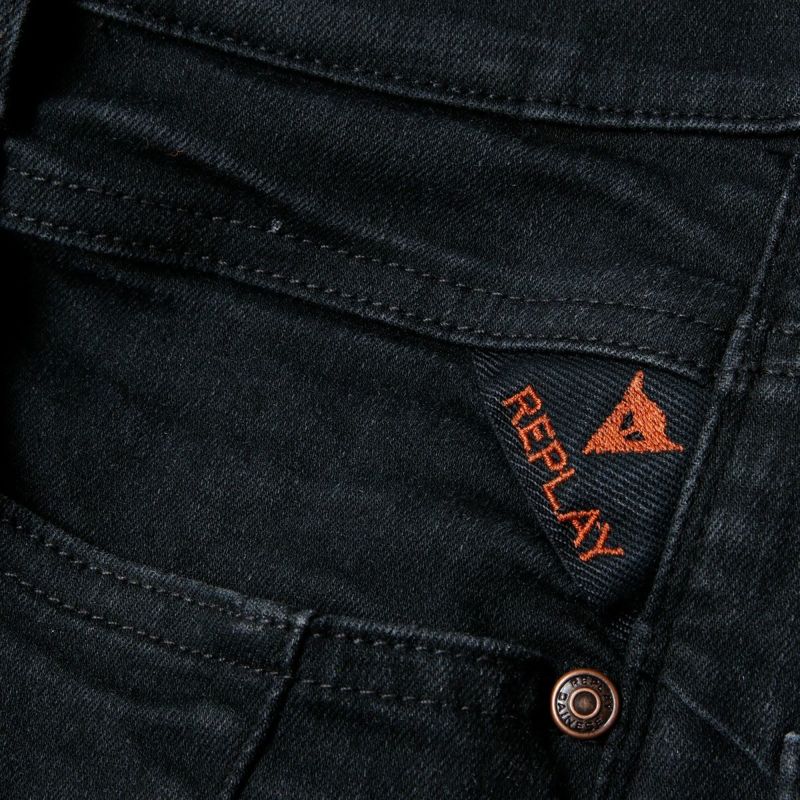 Replay｜REPLAY×DAINESE ハイパーコーデュラ ライディングデニムパンツ｜デニム｜ブラック