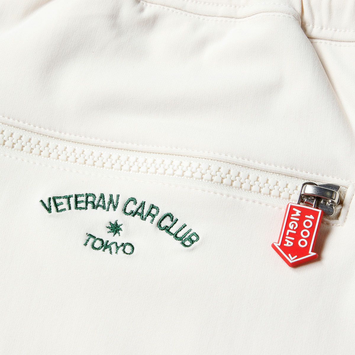 Mille Miglia｜CCT ストレッチジャージ 2021 パンツ｜アイボリー×グリーン