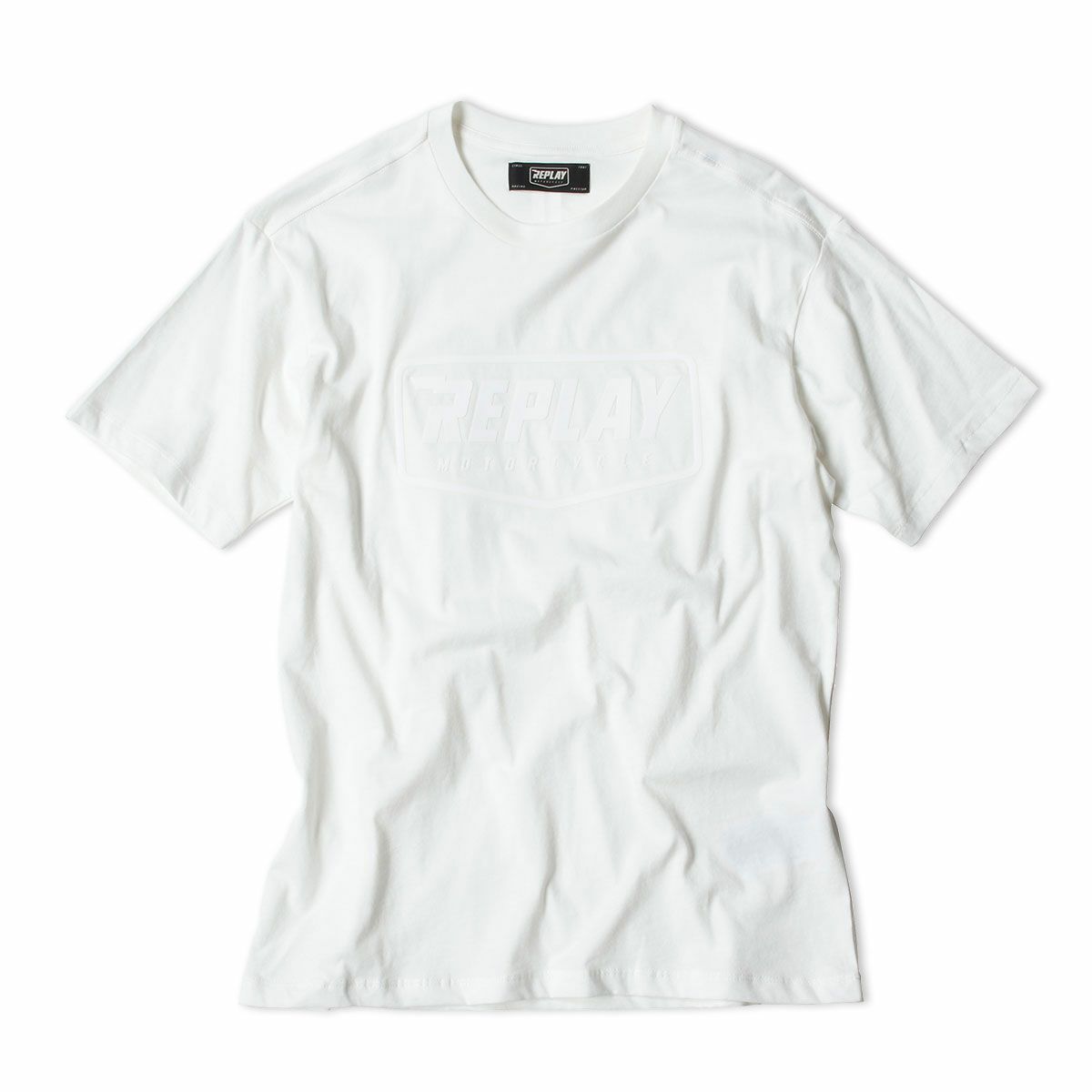 Replay｜ロゴ Tシャツ｜ホワイト