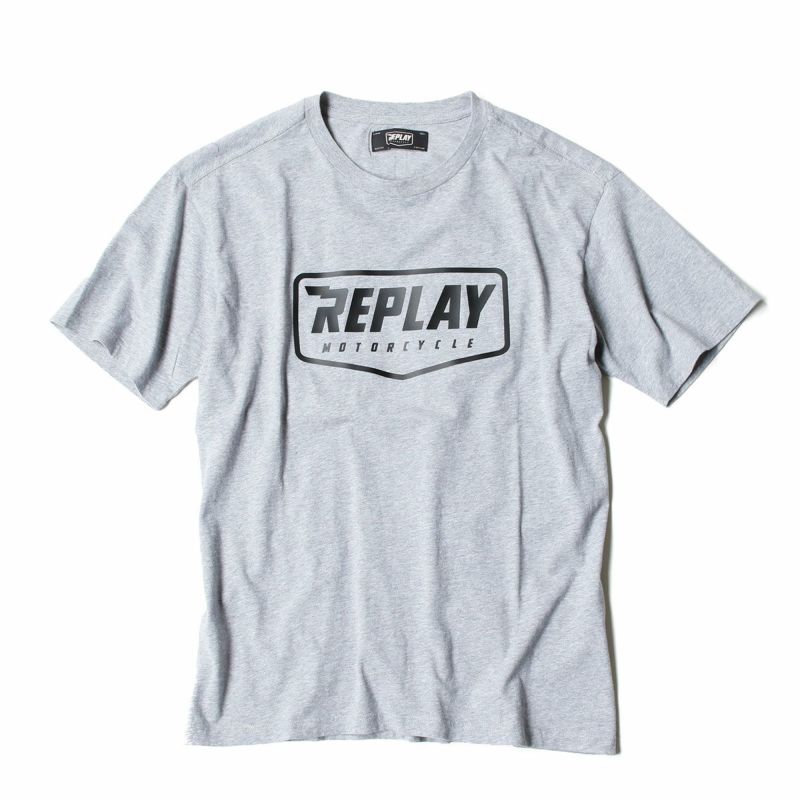 Replay｜ロゴ Tシャツ｜メランジ