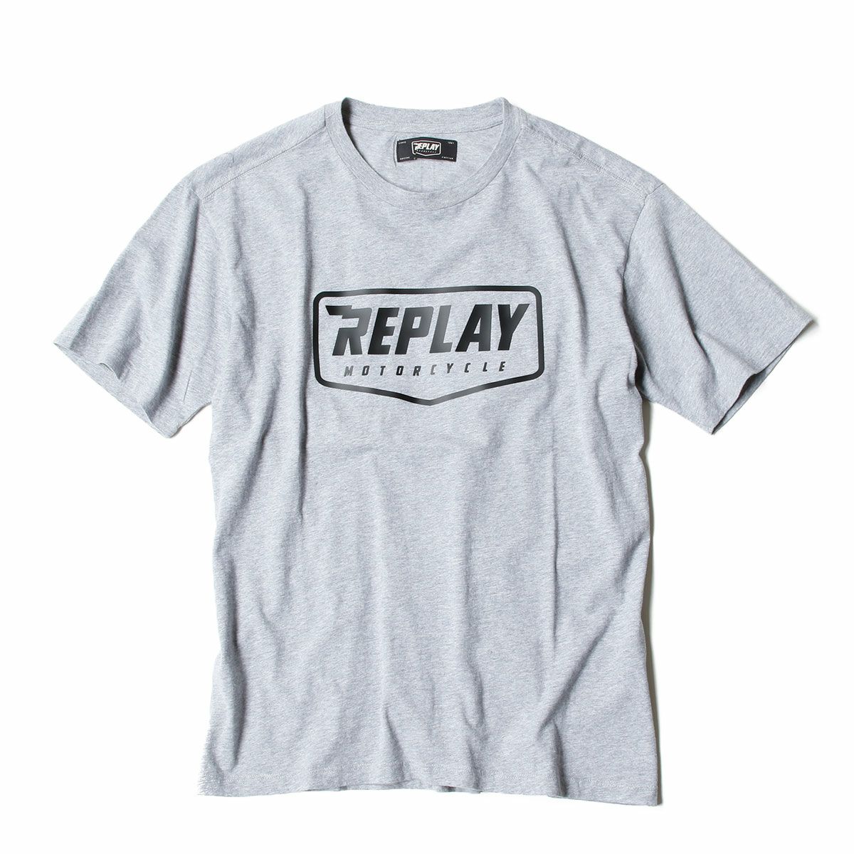 Replay｜ロゴ Tシャツ｜メランジ
