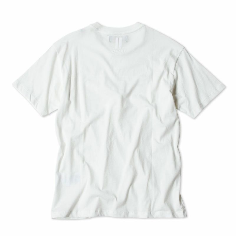 Replay｜ロゴ Tシャツ｜ホワイト
