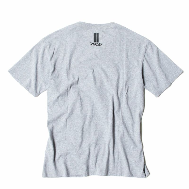 Replay｜ロゴ Tシャツ｜メランジ