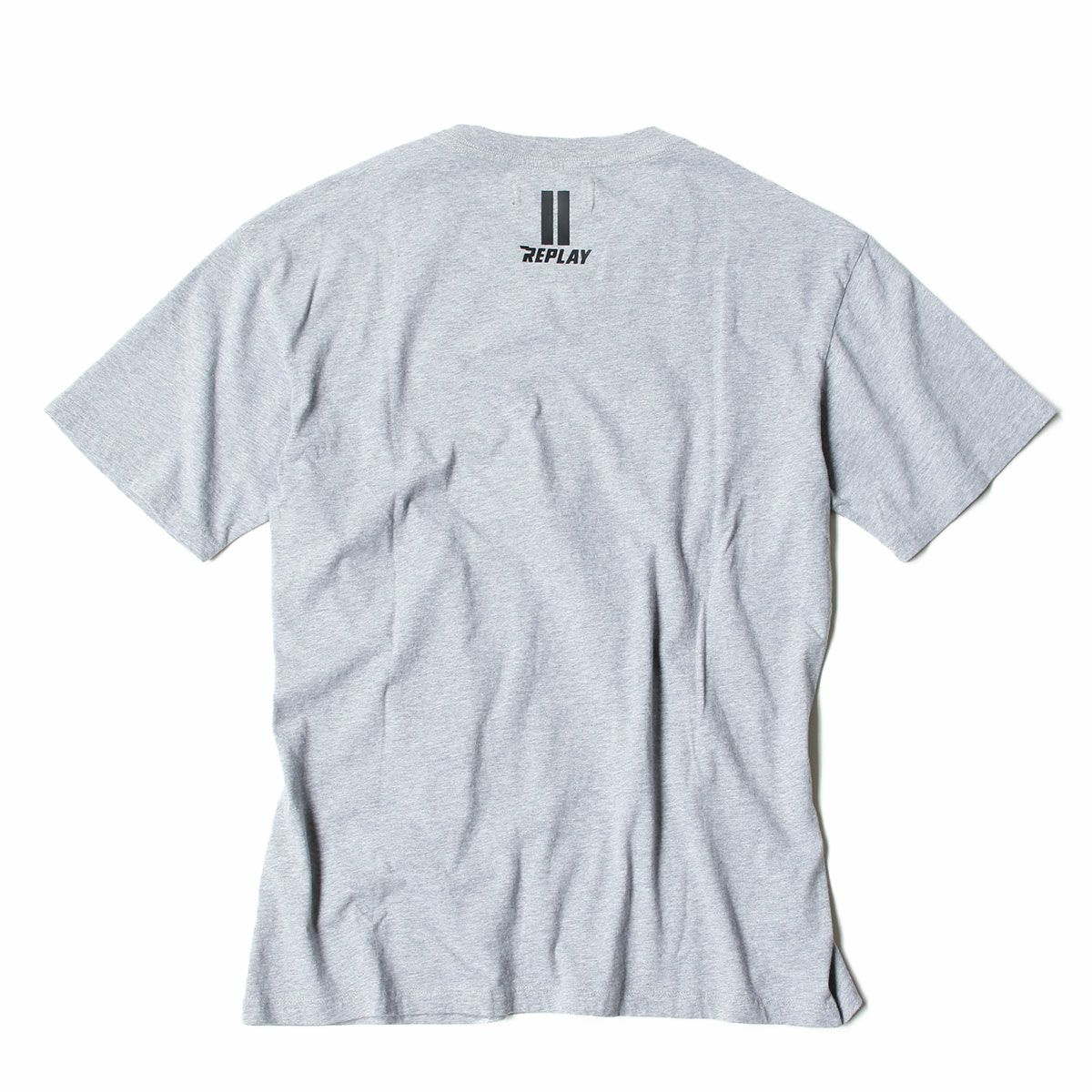 Replay｜ロゴ Tシャツ｜メランジ