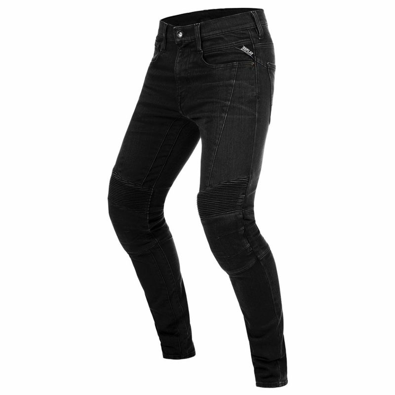 【新品】リプレイ　デニム　ブラック スリムフィットSartoriale Hyperflex オーバーダイブラック