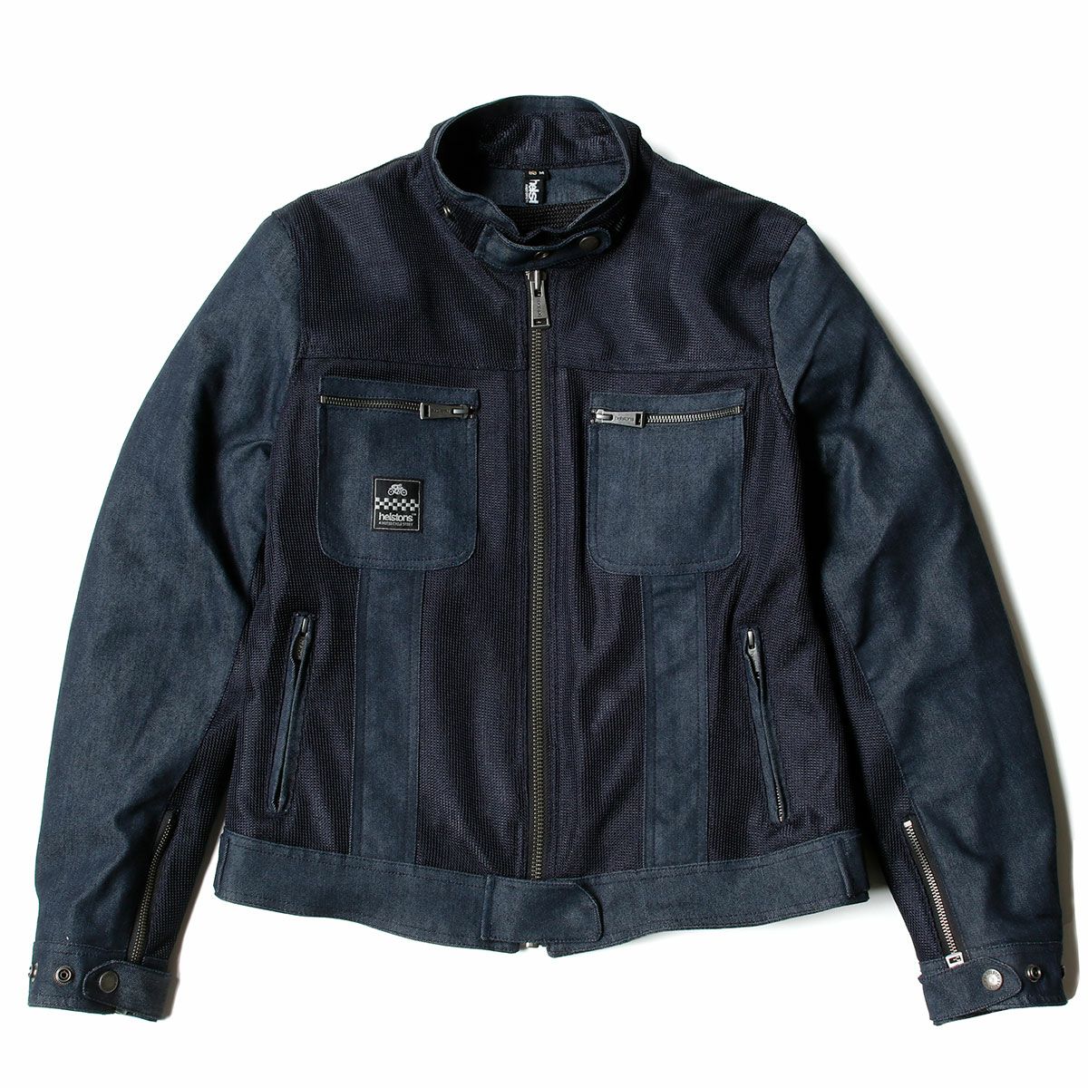 mame 2015ss トライバルブルゾン メッシュ 二量体