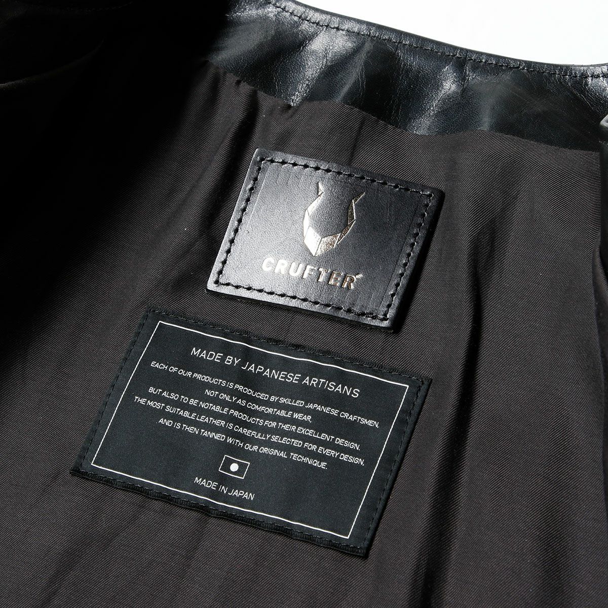 CRUFTER｜MJ1 リミテッド｜レザー｜ブラック